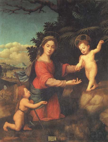 BUGIARDINI, Giuliano Madonna and Child with hte Young St.john t he Baptist